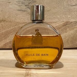 Carbon Huile de Bain Amber Bath Oil Vintage Gold Bottle